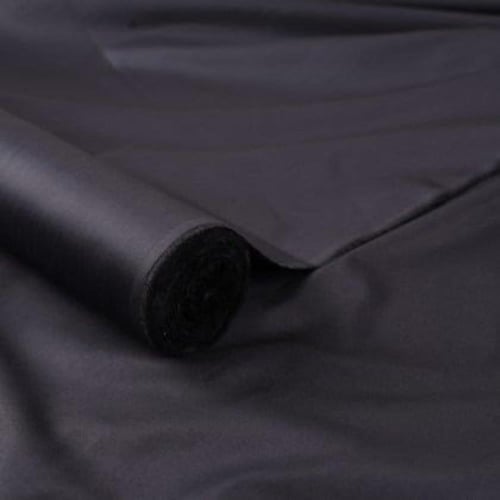 قماش قطن ستان سادة (بالقطعة) عرض 44