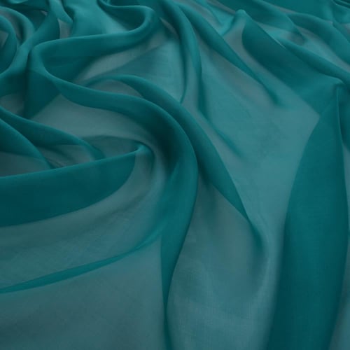 اقمشة شيفون طبيعي بيور سلك