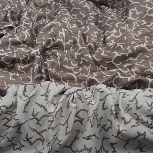 قماش جاكار مشجر وجهين 19002