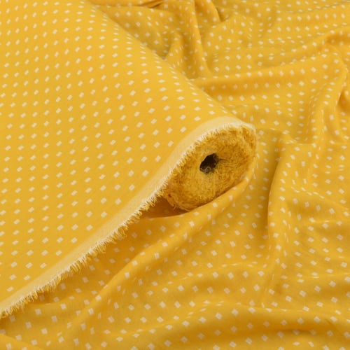 قماش قطن مخلوط منقط وجهين