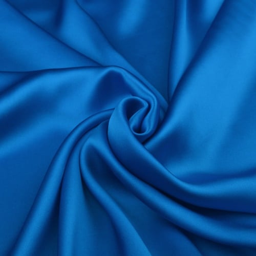 قماش حرير ستان طبيعي (بالقطعه)