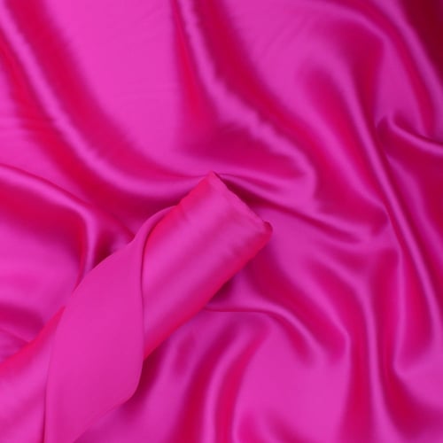 قماش حرير ستان طبيعي (بالطاقه)