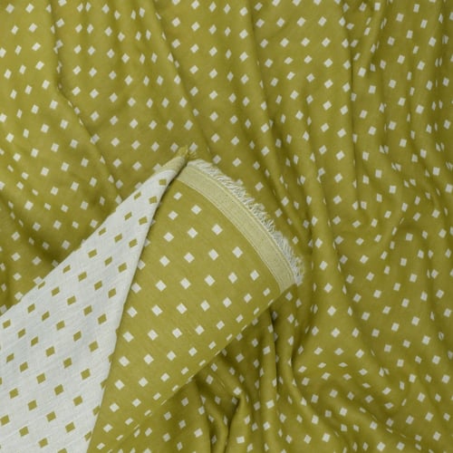 قماش قطن مخلوط منقط وجهين