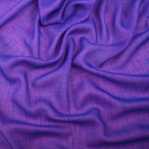 قماش بولي لينن دبل فيس وجهين ساده