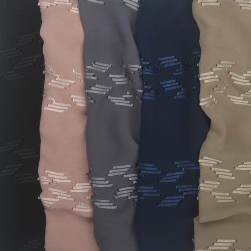 قماش الاناقة الشرقية الياباني 84