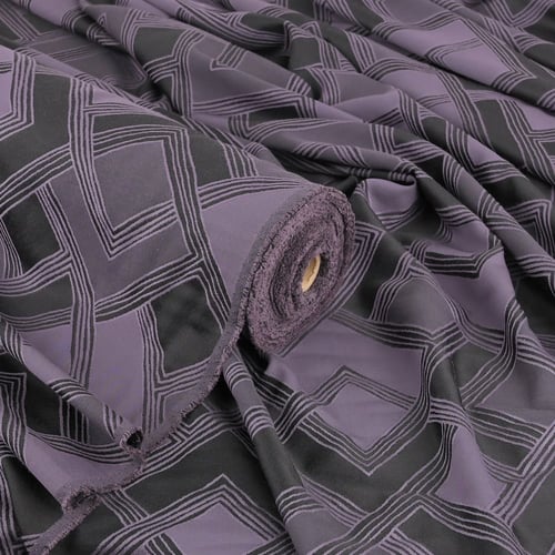 قماش بروكار جاكار مربعات