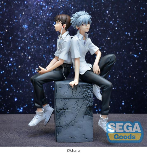 Rebuild of Evangelion Vignetteum Shinji and Kaworu Set
