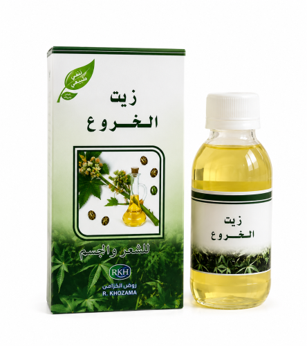 زيت الخروع للشعر والجسم شمس الكويتيه من ماركة روض...