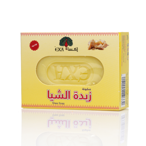 صابونه زبدة الشيا من ماركة اكسا - 100 جرام