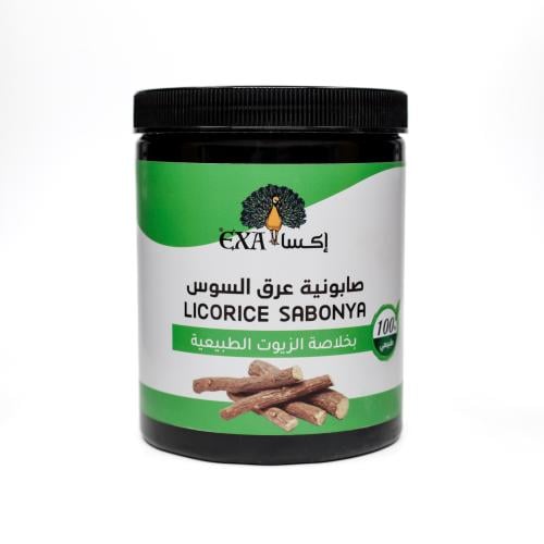 صابونيه عرق السوس من ماركة اكسا - 700 جرام