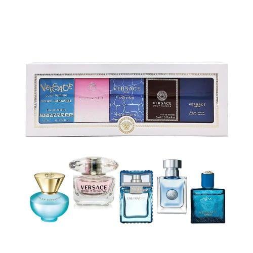 بوكس عطور ميني للجنسين من ماركة فيرزاتشي - 5 قطع