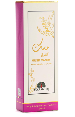 معطر الجسم و المناطق الحساسه مسك كاندي من ماركة اك...