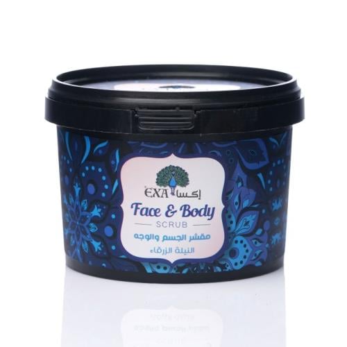 مقشر الوجه والجسم النيلة الزرقاء من ماركة اكسا - 4...