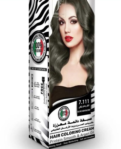 صبغة شعر دائمة معززة بالبروتين وزيت الارغان من مار...