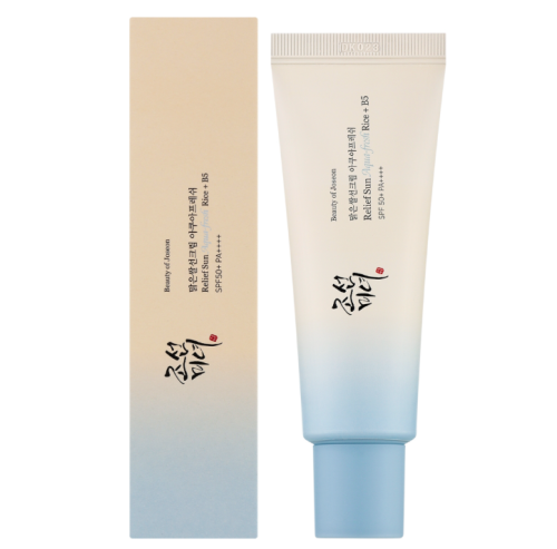 واقي شمس كريم بخلاصة الأرز مائي ريليف أكوا فريش 50 SPF من ماركة بيوتي اوف جوسون - 50 مل