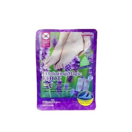 مقشر الاقدام الكوري – جوارب لإزالة الجلد الميت وتج...