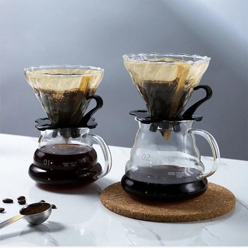 قمع V60 زجاجي