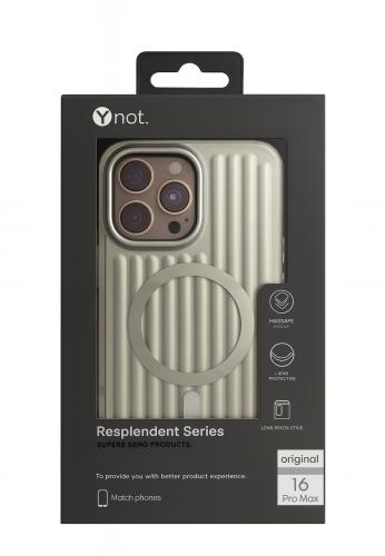 Y-NOT IPHONE COVER 16 PRO GREY