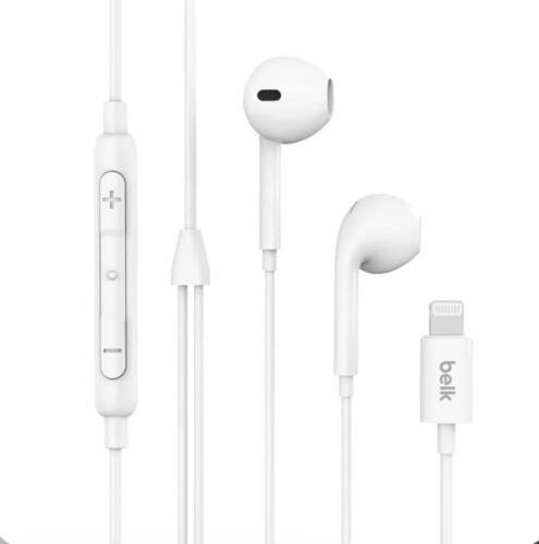 belk earphone lightning mfi سماعة سلك ايفون