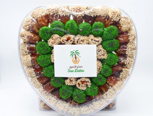 علبة تمر محشي مشكل كيلو