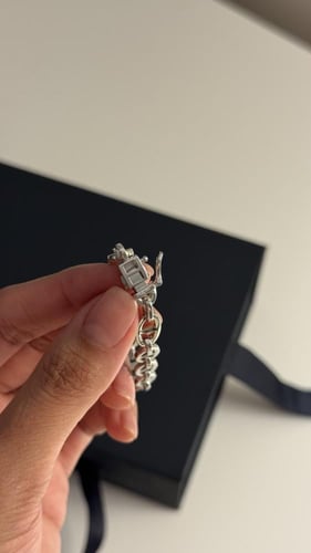 إسوارة مايلي مارين من apm فضي وذهبي