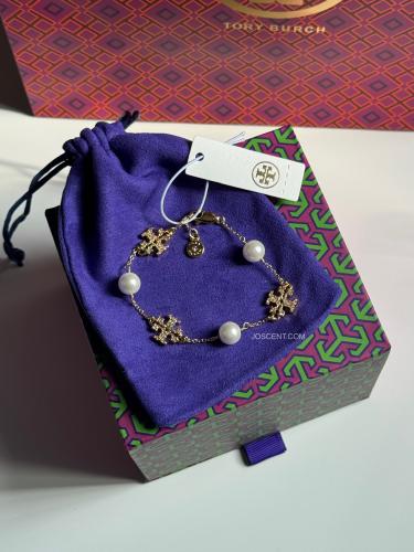 اسوارة توري بورش Tory Burch ذهبي