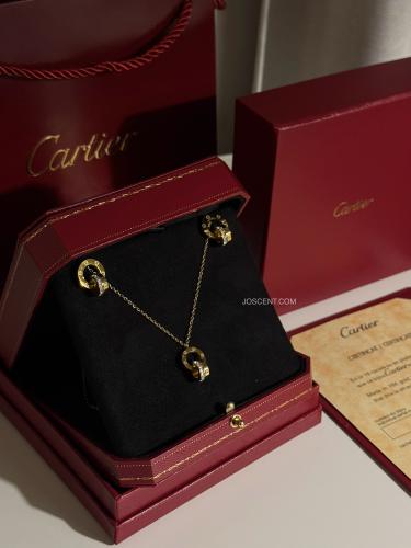 سلسال مع حلق كارتييه