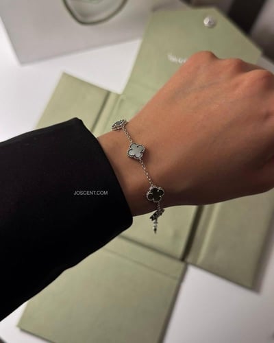 اساور كليف فضي