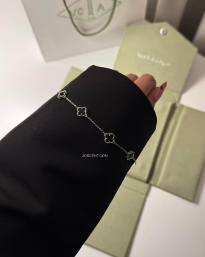 اساور كليف فضي