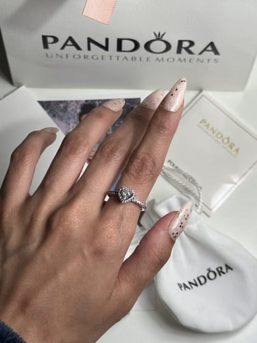 خاتم باندورا فضة S925