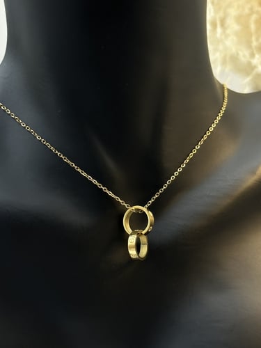 سلسال مع حلق كارتييه