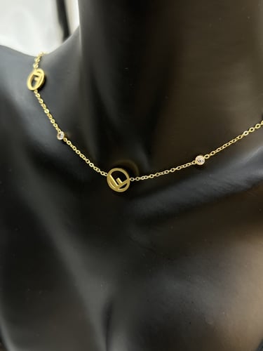 سلسال مع حلق فندي