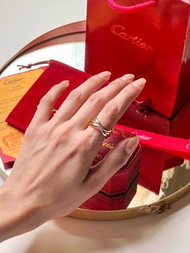 خاتم كارتير Cartier الثلاثي