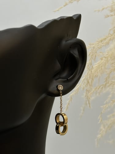 سلسال مع حلق كارتييه