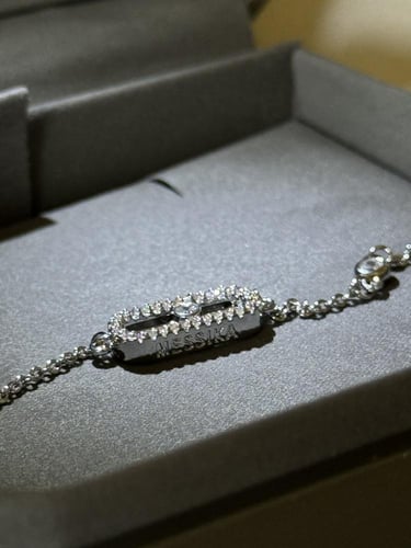 سوارة ميسيكا Messik فضي