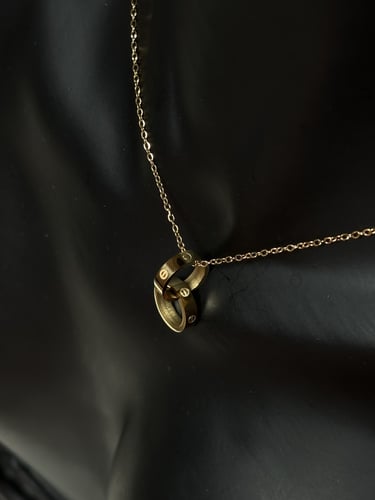 سلسال مع حلق كارتييه