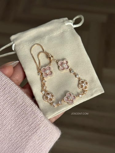 سوار ساكورا كليف – نعومة أزهار الكرز بتصميم وردي أ...