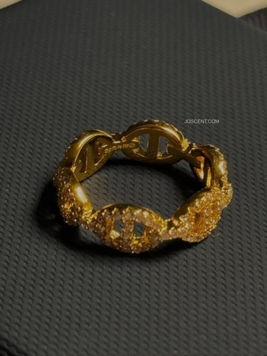 خاتم مايلي مارين من apm فضي وذهبي