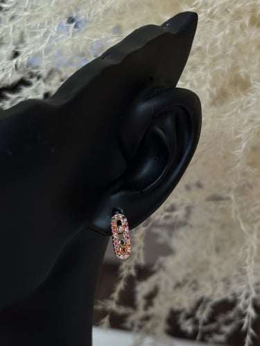 سلسال ميسيكا كريستالات ملونة