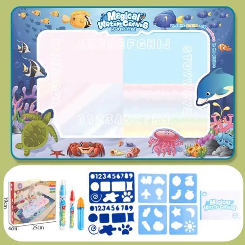 بساط الرسم المائي السحري بمقاسات متعددة