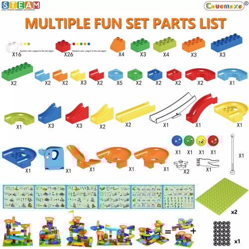 العاب البناء والتركيب 168 قطعة
