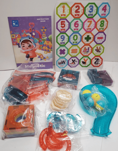 لعبة مكعبات بناء بلاط 3D المغناطيسية