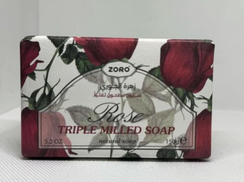 مجموعة 6 صابونات من زورو ( مطحونة ثلاثياً)