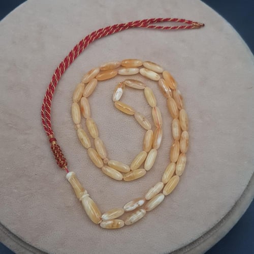 سبحة كهرمان طبيعي كالنغرادي