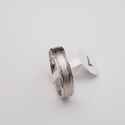 دبلة فضة رجالية كلاسيك عيار 925