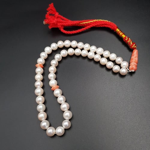 سبحة لؤلؤ طبيعي زراعي قدبم