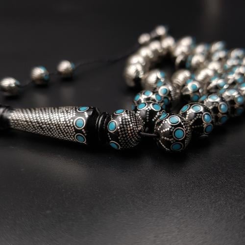 سبحة كوك مع فضة عيار 925