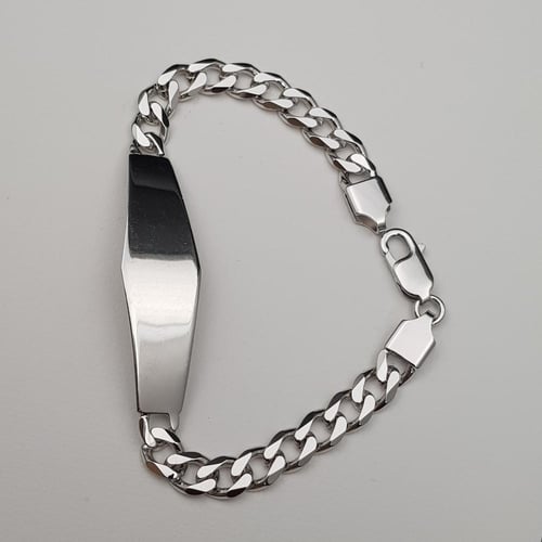 اسورة بلاك جنزير ايطالي فضة عيار 925