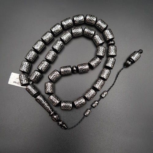 سبحة يسر مع الفضة