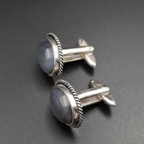 كبك عقيق يماني فضة 925